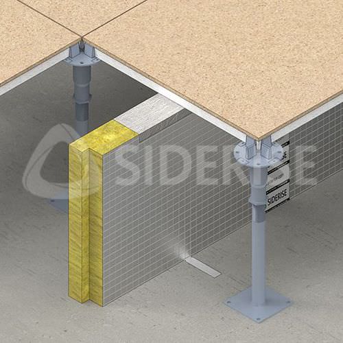 Isolante acustico - RF - Siderise Group - in pannelli / per solaio / non infiammabile