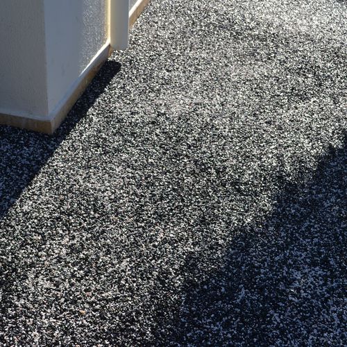 Pavimento in pacciamatura in gomma per spazi pubblici - FLEXISET® - Sureset UK - riciclato