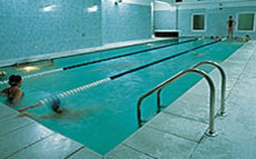 Piscina coperta - BLUESPRING - LAGHETTO - da esterno / pubblica / interrata