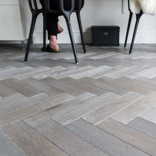 Parquet multistrato - ZB103  - V4 Woodflooring - in rovere / in legno di latifoglie / a spina di pesce