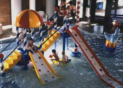 Torre da gioco per da bambini per piscine pubbliche - 9409 - AQUA DROLICS