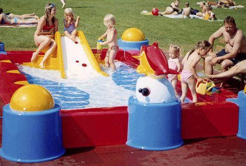 Piscina da esterno - CHOW 2003 : C9933 - AQUA DROLICS - interrata / in poliestere / per bambini