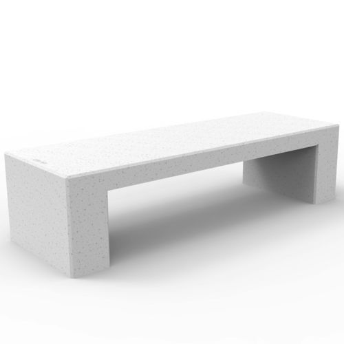 Panca contemporanea - Urbano Cubo 5008480 - ERLAU - in calcestruzzo / senza schienale / senza braccioli