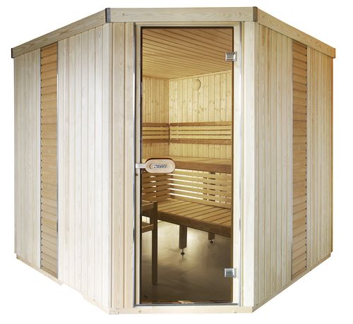 Sauna finlandese - VARIANT  - HARVIA - per uso residenziale / in pino / con finitura ontano