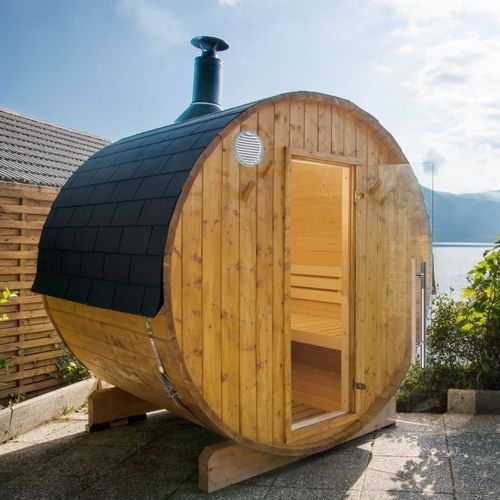 Sauna finlandese - Kammi - HARVIA - per uso residenziale / in picea / per esterni