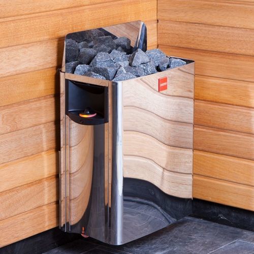 Stufa per sauna elettrica - The Wall - HARVIA - 5 kW...10 kW / 0 - 5 kW / da parete