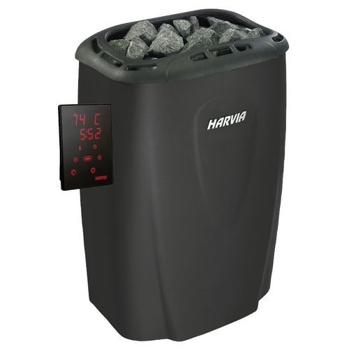 Stufa per sauna elettrica - MODERNA - HARVIA - 5 kW...10 kW / 0 - 5 kW / da parete
