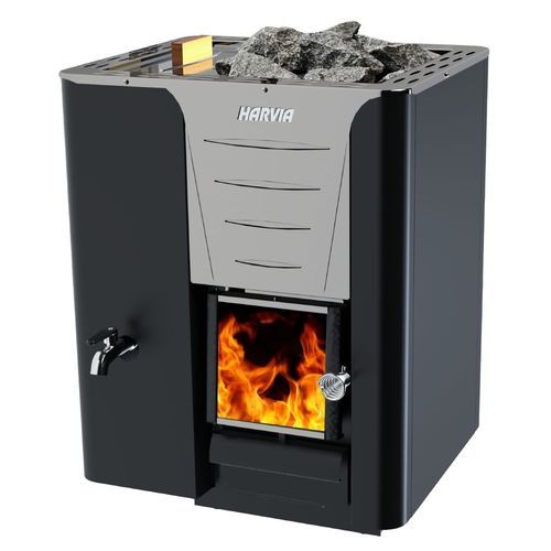 Stufa per sauna a legna - Pro 20 LS - HARVIA - 20 kW...50 kW / a pavimento / in acciaio