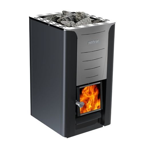 Stufa per sauna a legna - Pro 26 - HARVIA - 20 kW...50 kW / a pavimento / in acciaio