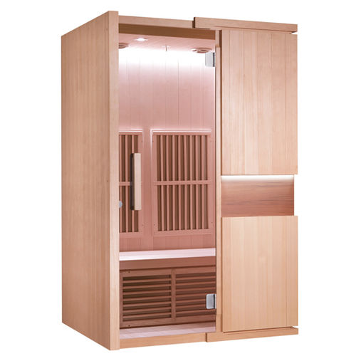 Sauna a infrarossi - FRB-2C6 - Sauna King - per uso residenziale / contract / in hemlock
