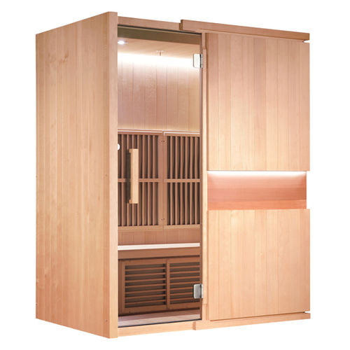 Sauna a infrarossi - FRB-3C6 - Sauna King - per uso residenziale / contract / in hemlock