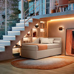 letto con letto estraibile
