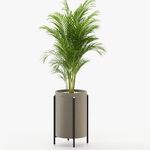 vaso da giardino in rovere