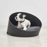cesta per cane in legno compensato