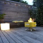 braciere da giardino a legna