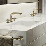 miscelatore doppio comando per lavabo