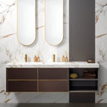 mobile con lavabo per uso residenziale