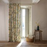 tenda con motivi floreali