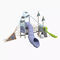 struttura ludica per parco giochiSummit&trade; EN - Design 7189LANDSCAPE STRUCTURES