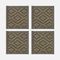 sottobicchiere in poliestereDIAMOND WOVEN   JIM THOMPSON