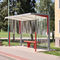 pensilina per fermata d'autobus in acciaioNUBOmmcité street furniture