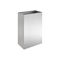 QUICK STAR Pattumiera A Parete 120L – Contenitore Per Rifiuti In Metallo Per Officina E Garage
