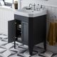 mobile lavabo da appoggio / in legno / classico