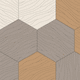 piastrella in legno / spazzolata / da interno / da pavimento