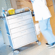 carrello terapia / per cartelle mediche / per ospedale / di trasporto