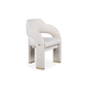 sedia contemporanea / da interno / in tessuto / con supporto in ottone