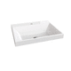 lavabo da semincasso / in Solid Surface / lucido / rettangolare