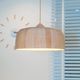 lampada a sospensione / in legno / contemporanea / con cavo