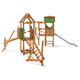 struttura ludica per parco giochi / in acciaio inossidabile / in robinia / in HPL