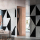 rivestimento murale per interni / in legno / in ceramica / in pelle
