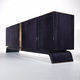 credenza contemporanea / in rovere / in metallo