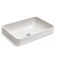 lavabo da appoggio / in ceramica / su misura / singolo