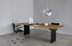 tavolo contemporaneo / in noce / in rovere / in legno massiccio