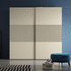 armadio modulare / contemporaneo / in legno / con porta scorrevole