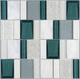 mosaico in vetro / in ceramica / testurizzato / finitura naturale