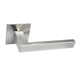 maniglia per porta / in acciaio inox / contemporanea / finitura spazzolata
