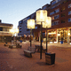 lampione urbano / design originale / in acciaio inossidabile / LED