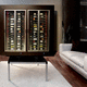 cantinetta di invecchiamento / installazione libera / in alluminio / in legno