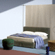 letto matrimoniale / contemporaneo / imbottito / con testiera imbottita