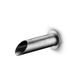 bocca per lavabo in acciaio inox / da parete