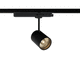 faretti a binario LED / tondo / in alluminio verniciato / contract