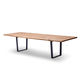 tavolo contemporaneo / in rovere / in legno massiccio / in noce