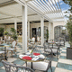 pergola autoportante / addossata / in alluminio / a lamelle orientabili