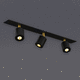 faretti a binario LED / tondo / in alluminio / contract