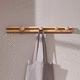 appendiabiti a muro / contemporaneo / in rovere