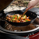 wok a gas / 1  fuoco / da appoggio / nero